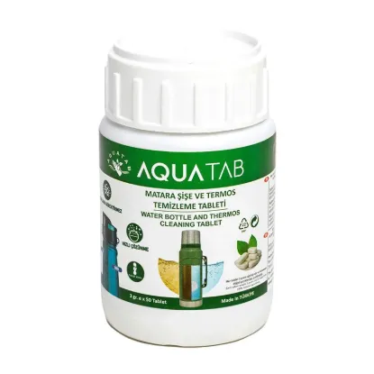 Picture of Aquatab Cleaning Tablet - Matara ve Termos Temizlik Tableti 50'li Paket
