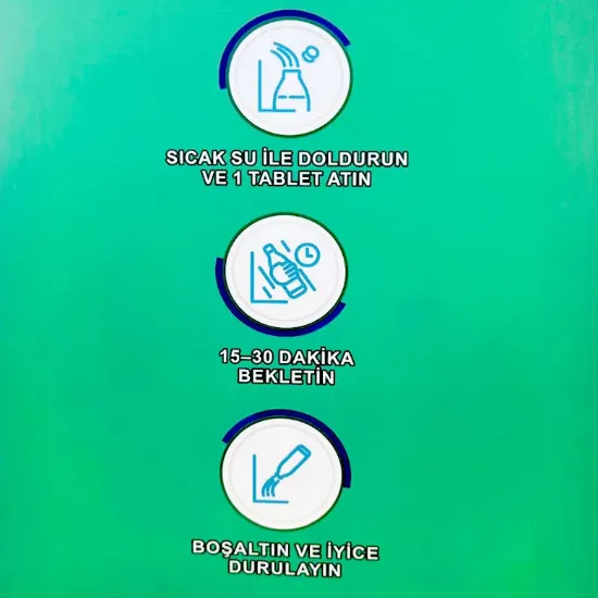 Picture of Aquatab Cleaning Tablet - Matara ve Termos Temizlik Tableti Tekli Paket